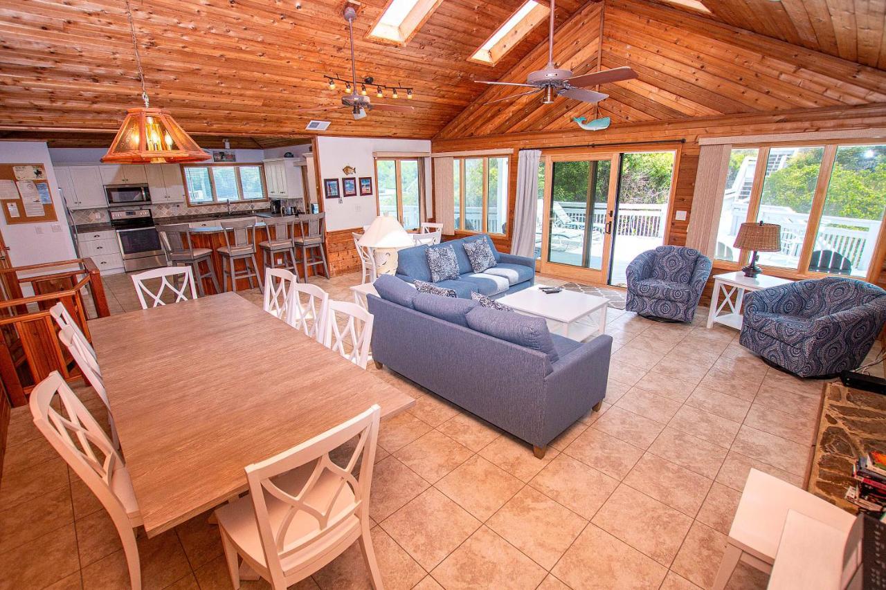 Wl933, Tale Of The Whale- Oceanfront, Private Beach Access, Gas Fireplace, Ocean Views Corolla Dış mekan fotoğraf